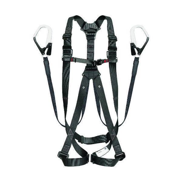 TJMデザイン タジマ ハーネスGS 平ロープ ダブルL1セット 黒 Sサイズ A1GSSFR-WL1BK 1個 166-4769（直送品）