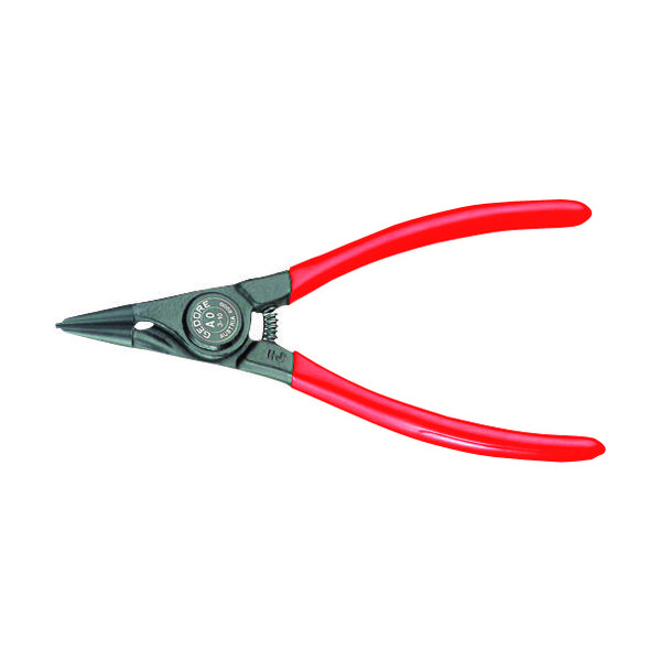 GEDORE スナップリングプライヤー 軸用直型 8000A 19ー60mm 6701540 1丁 137-4479（直送品）
