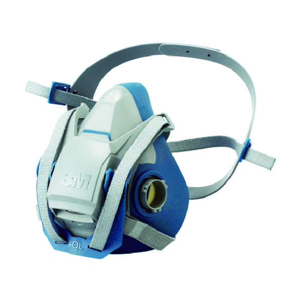 スリーエム ジャパン 3M 防毒マスク面体 6500QL Mサイズ 防じんマスク兼用(区分2ー3兼用) 6500QLM CL2-3 1個（直送品）