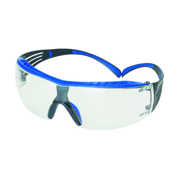 スリーエム ジャパン 3M セキュアフィット 保護めがね クリア SF401XSGAFーBLU 1個 161-1844（直送品）