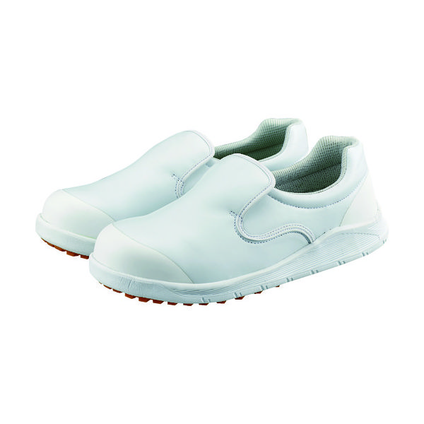 シモン 耐滑・防菌・防カビ 厨房向けプロスニーカー SC217T白 25.5cm SC217TWH-25.5 1足 161-0822（直送品）