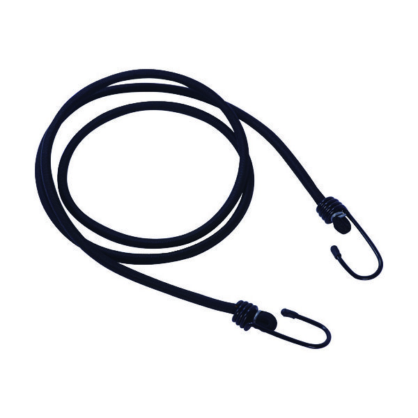 トラスコ中山 TRUSCO バンジーコード8mmx1500mm 黒 TBC-8150-BK 1本 161-2079（直送品）