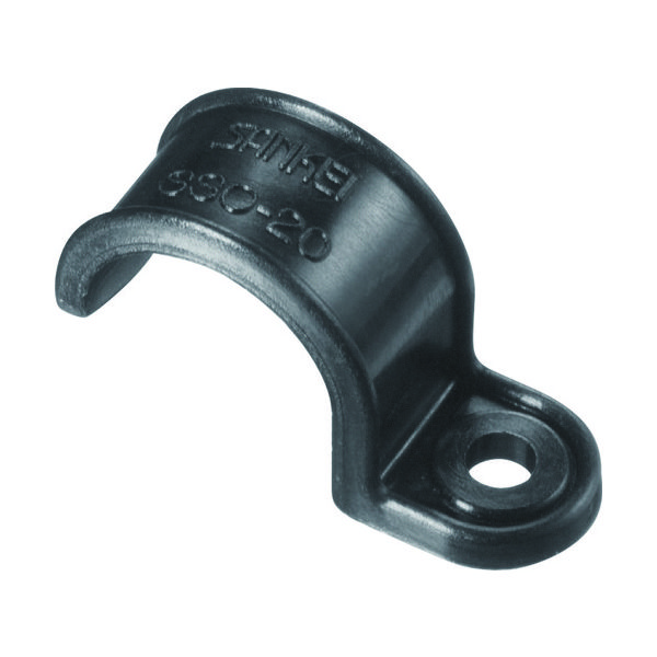 三桂製作所 SANKEI サンフレキROBO 片側止めサドル 黒色 SSO20 1個 159-2217（直送品）