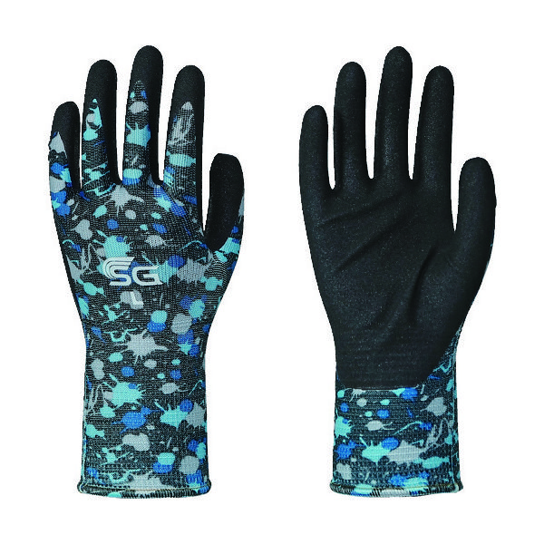 東和コーポレーション トワロン ニトリル背抜き手袋 SGーA025 ペイントブラック L SG-A025-L 1双 137-3699（直送品）