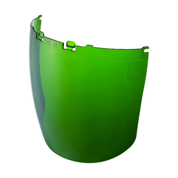 OTOS かぶり型防災面替えレンズ グリーン 赤外線保護 濃度3 SS-F-F-72B-I-3 1個 161-3695（直送品）