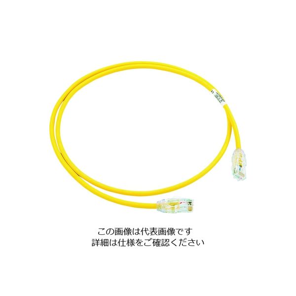 パンドウイットコーポレーション PANDUIT カテゴリ6A細径パッチコード 0.5m 黄 UTP28X0.5MYL 1本 148-7340（直送品）