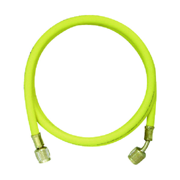 アサダ イエロージャケット 1/4 チャージングホースプラス2 152cm 黄 Y21060 1個 852-1110（直送品）