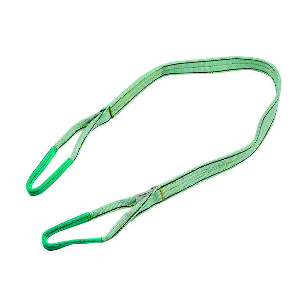 トラスコ中山 TRUSCO 強力ポリエステルスリング JIS4等級 両端アイ形 35mmX2.5m TPSH35-25 1本（直送品）