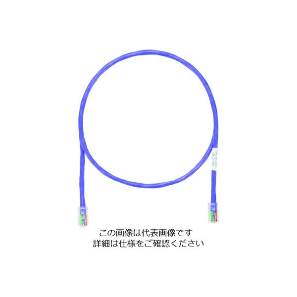 パンドウイットコーポレーション PANDUIT カテゴリ6UTPパッチコード 0.5m 紫 UTPSP0.5MVLY 1本 148-7360（直送品）