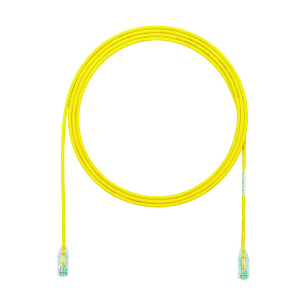 パンドウイットコーポレーション PANDUIT カテゴリ6細径パッチコード 0.5m 黄 UTP28SP0.5MYL 1本 148-7350（直送品）