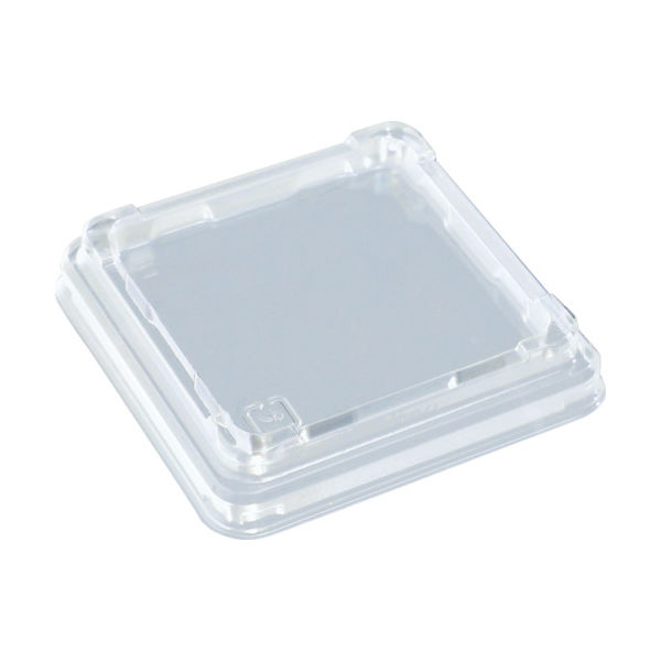 TRUSCO 【売切廃番】PET製超耐寒小型容器 PETY―6565用蓋 透明 100枚入 PETY-6565F 1袋(100個)（直送品）