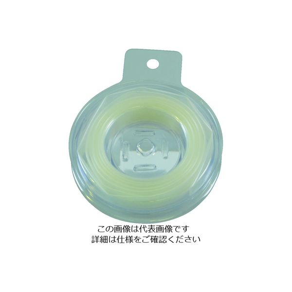 トラスコ中山 TRUSCO 熱収縮チューブ 収縮率2:1 透明 7mm 2m TRP14.5-7.0-2MTM 1個 161-2227（直送品）