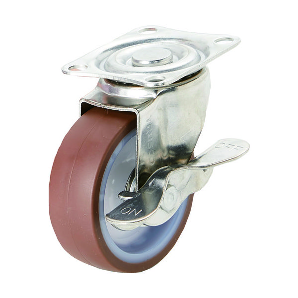 トラスコ中山 TRUSCO キャスター TYSシリーズ オールステンレス 自在SP付 ウレタン φ125 TYSUB-SUS-125 1個（直送品）