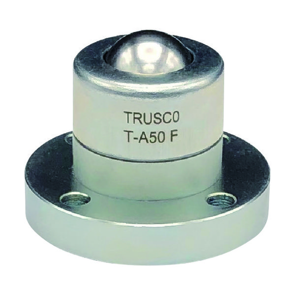 トラスコ中山 TRUSCO ボールキャスター 切削加工品 フランジタイプ T-A50F 1個 161-4251（直送品）