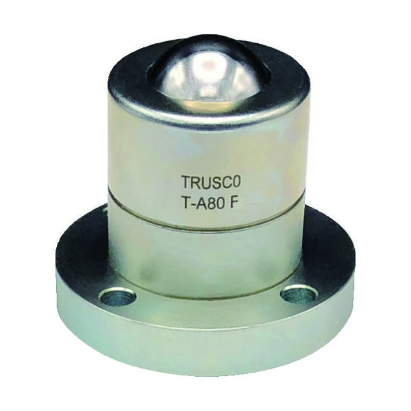 トラスコ中山 TRUSCO ボールキャスター 切削加工品 フランジタイプ T-A80F 1個 161-4252（直送品）