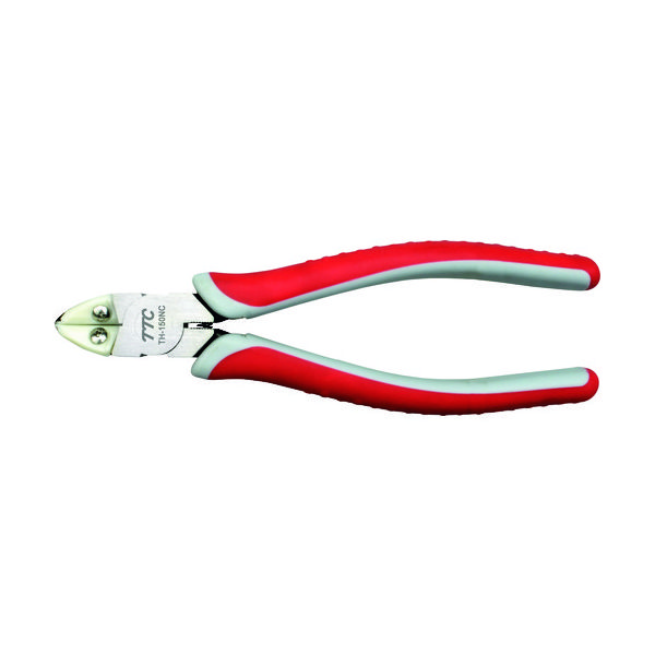 ツノダ TTC つかめるニッパー 全長165mm TH-150NC 1丁 135-9503（直送品）