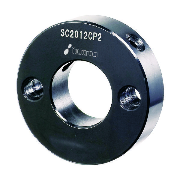 岩田製作所 IWATA セットカラー 2穴 黒染め SC0810CP2 1個 148-8917（直送品）
