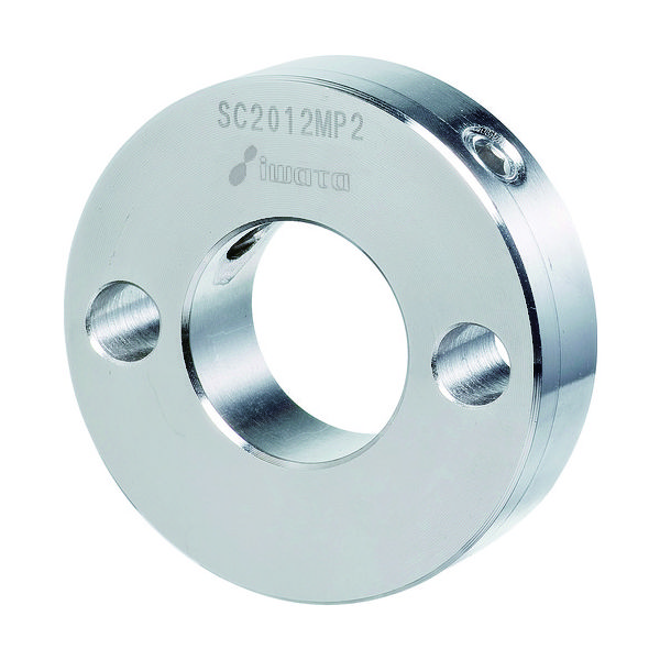岩田製作所 IWATA セットカラー 2穴 無電解ニッケルメッキ SC1612MP2 1個 148-8938（直送品）