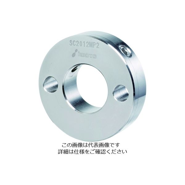 岩田製作所 IWATA スタンダードセットカラー 2穴付 SUS304 内径12mm 総幅12mm SC1212SP2 1個（直送品）