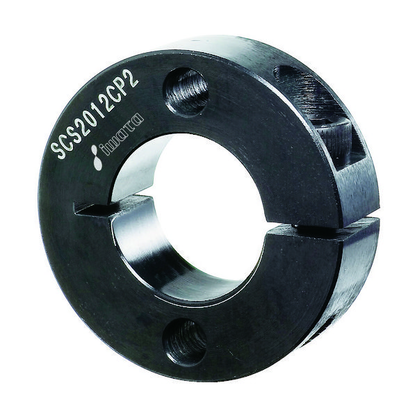 岩田製作所 IWATA スリットカラー 2穴 黒染め SCS1012CP2 1個 148-9700（直送品）
