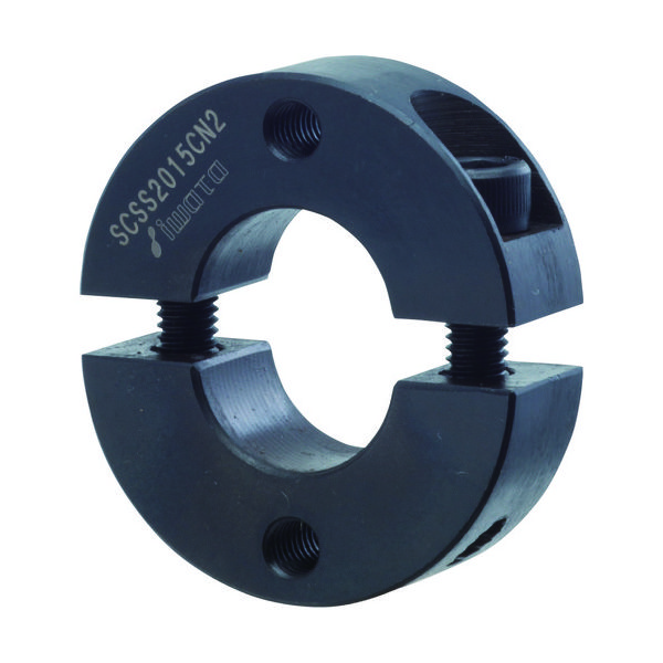 岩田製作所 IWATA セパレートカラー 2ネジ穴付 黒染め SCSS0812CN2 1個 148-9545（直送品）