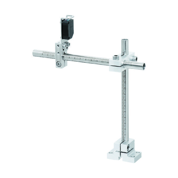 岩田製作所 IWATA センサスタンドアルミシリーズ L型 SAF200-200 1セット(1個) 149-2342（直送品）