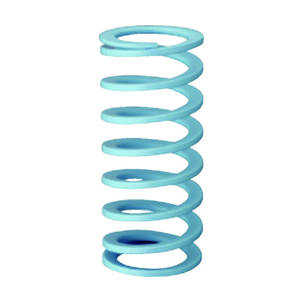 東京発条製作所 東発 高たわみ用強力ばね TUタイプ 65%たわみ 17x120 ライトブルー TU17X120 1個 149-5088（直送品）