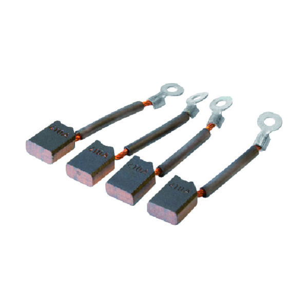 電動式運搬車用オプション 交換用スペアパーツ エンジン用ブラシ 4個セット M0186 1袋(4個)（直送品）