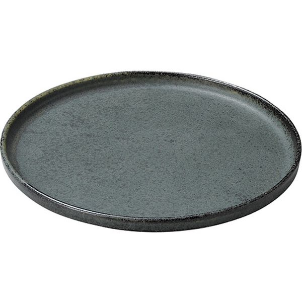 金正陶器 切立皿6.0丸浅口切立皿（黒滴） 18600838 1セット（3個）（直送品）
