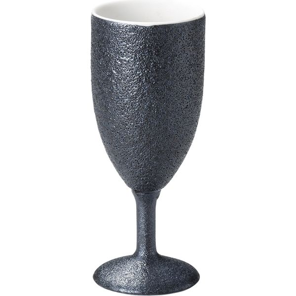 金正陶器 プレノワインカップ（銀鱗） 57557914（直送品）