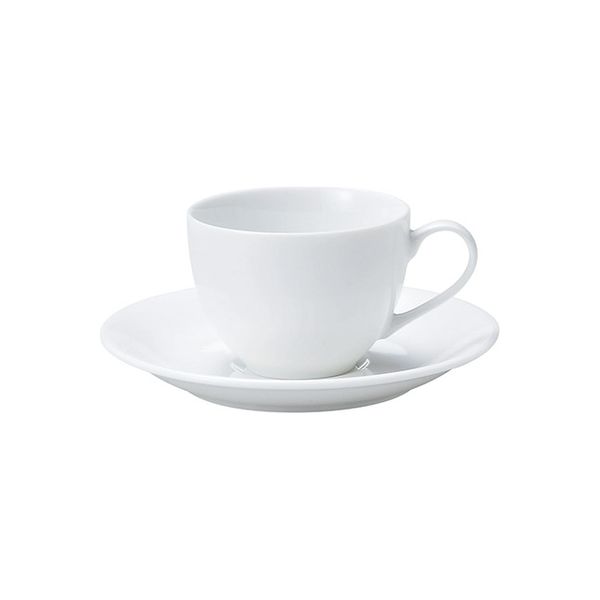金正陶器 クレストコーヒー碗（ホワイト）※カップ(碗)のみ 17700949 1セット(6個)（直送品）