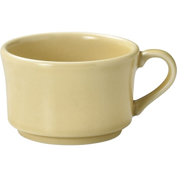 金正陶器 片手スープカップ（イエロー）（ロティ）※カップ(碗)のみ 86249954 1セット(3個)（直送品）