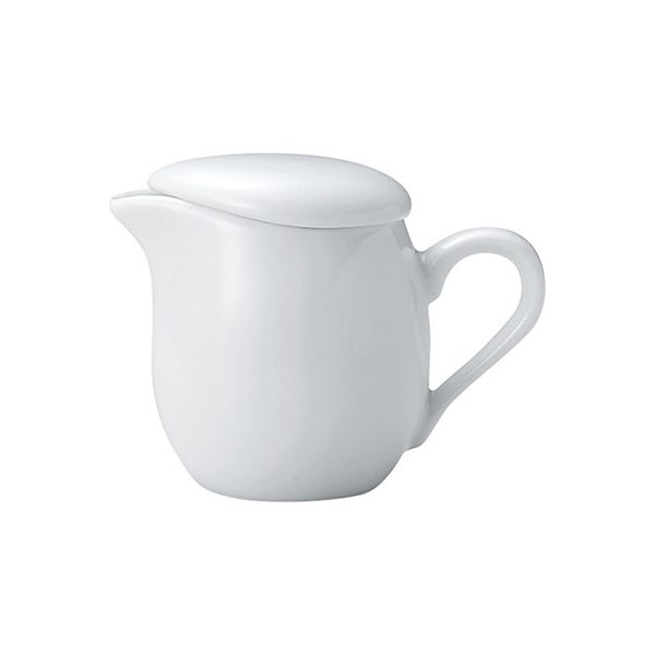 金正陶器 ピッチャー -碗皿シリーズ-クリーマー（ノーブルホワイト） 47000959 1セット（3個）（直送品）