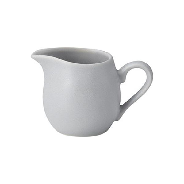 金正陶器 ピッチャー -碗皿シリーズ-クリーマー（パールグレー）（キャレ） 18118959（直送品）