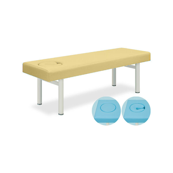 高田ベッド製作所 オメガ式DXベッド 幅65×長さ180×高さ55cm アイボリー TB-934 1個 61-3487-84（直送品）