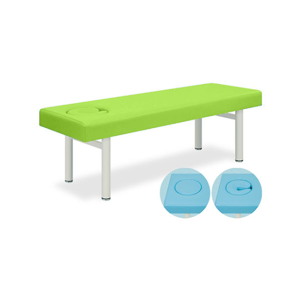 高田ベッド製作所 オメガ式DXベッド 幅70×長さ180×高さ55cm 抹茶 TB-934 1個 61-3489-03（直送品）