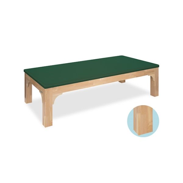 高田ベッド製作所 ワイドモクマット 幅80×長さ180×高さ50cm クリーム TB-1242 1個 61-4589-62（直送品）