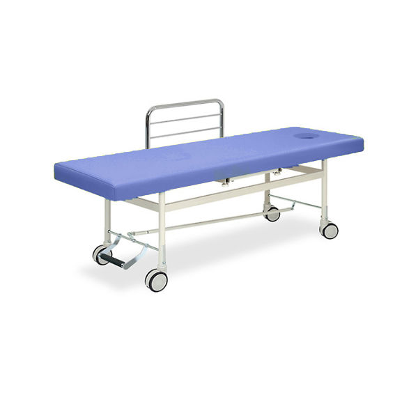 高田ベッド製作所 有孔F型カイザー 幅70×長さ180×高さ50cm ライトブルー TB-426U 1個 61-4608-10（直送品）