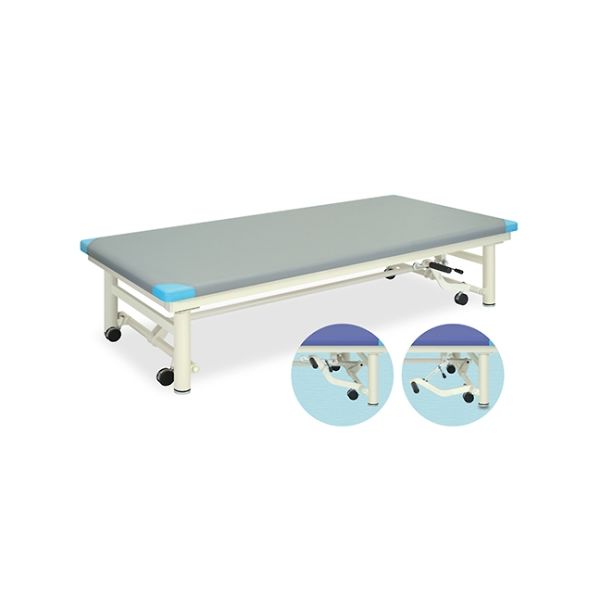 高田ベッド製作所 キャリーホーム(01) 幅90×長さ200×高さ50cm スカイブルー TB-650-01 1個 61-4973-31（直送品）