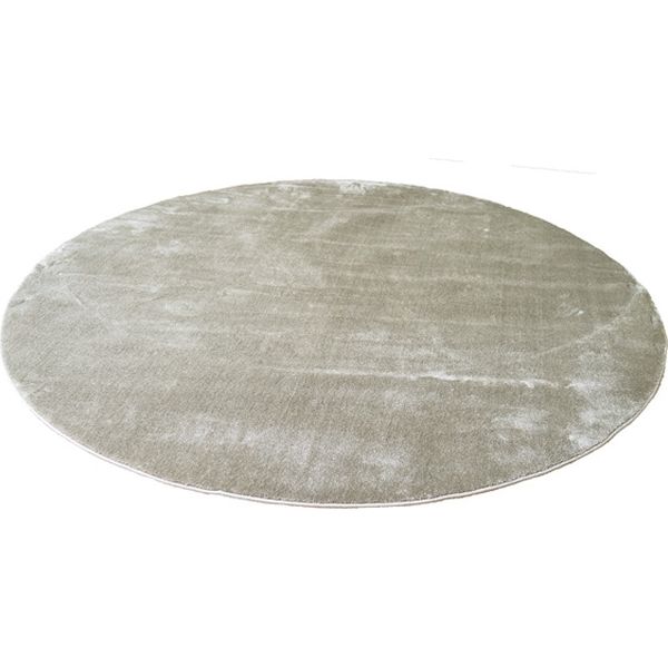 スミノエ BIG SIZE RUG カーム ラグ 防炎 防音 円形 2000×2000mm ベージュ 4549781001753 1枚（直送品）