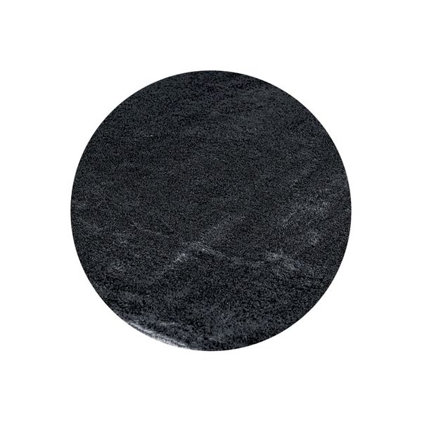 スミノエ BIG SIZE RUG ネオグラス ラグ 防炎 アレルブロック 1000×1000mm ブラック 4955141237685 1枚（直送品）