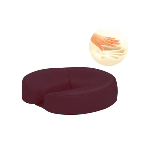 高田ベッド製作所 低反発フェイス 幅29×奥行29×高さ8cm 茶 TB-77C-160 1個 61-3726-64（直送品）