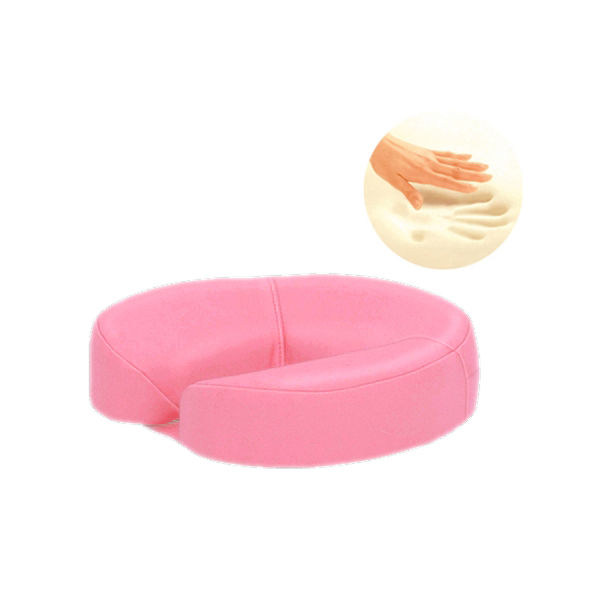 高田ベッド製作所 低反発フェイス 幅29×奥行29×高さ8cm ピンク TB-77C-160 1個 61-3726-67（直送品）