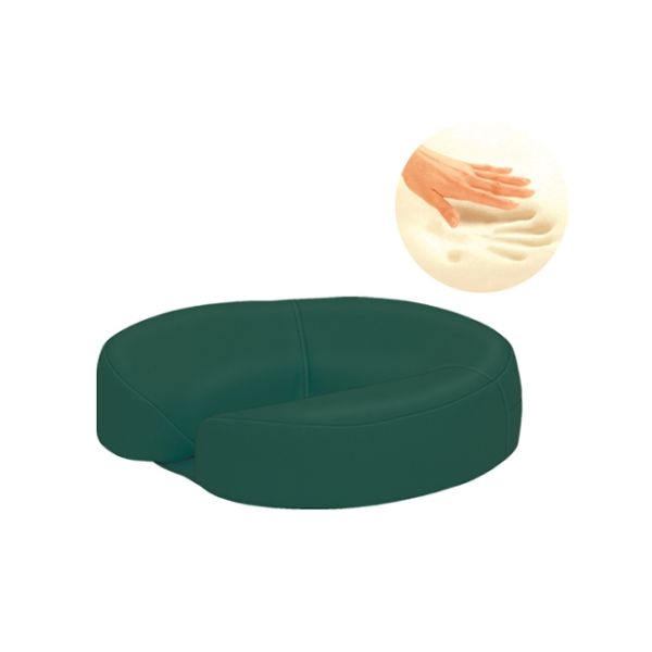 高田ベッド製作所 低反発フェイス 幅29×奥行29×高さ8cm 抹茶 TB-77C-160 1個 61-3726-71（直送品）