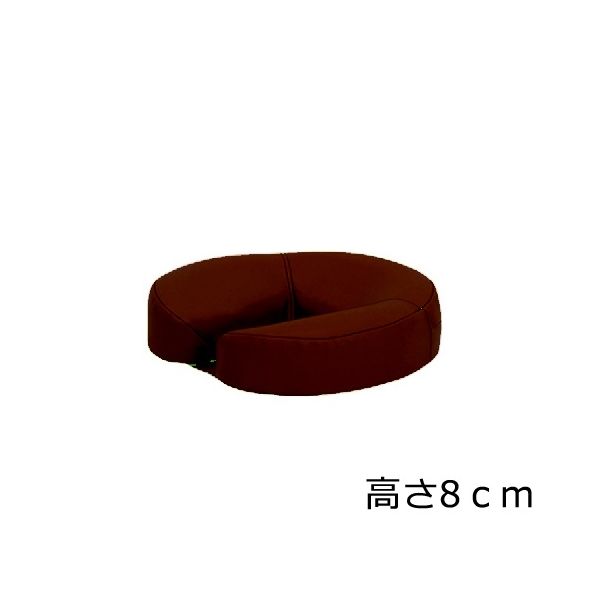 高田ベッド製作所 ニューフェイス 幅29×奥行29×高さ8cm 茶 TB-77C-126 1個 61-3726-32（直送品）