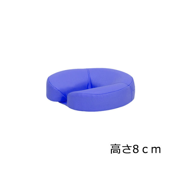 高田ベッド製作所 ニューフェイス 幅29×奥行29×高さ8cm ライトブルー TB-77C-126 1個 61-3726-34（直送品）