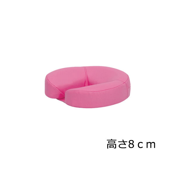 高田ベッド製作所 ニューフェイス 幅29×奥行29×高さ8cm ピンク TB-77C-126 1個 61-3726-35（直送品）