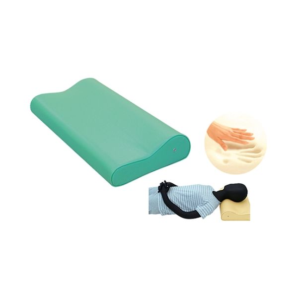 高田ベッド製作所 カラーマッシュピロー 幅50×奥行30×高さ7/10cm クリーム TB-77C-14 1個 61-3727-60（直送品）