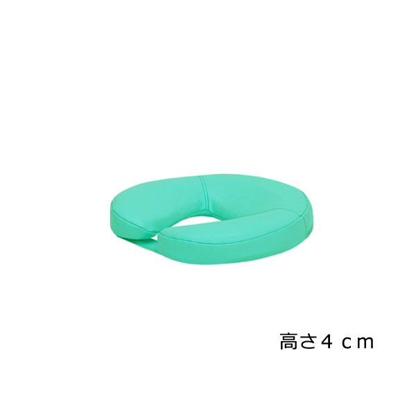 高田ベッド製作所 ニューフェイス 幅29×奥行29×高さ4cm ライトグリーン TB-77C-126 1個 61-3726-15（直送品）