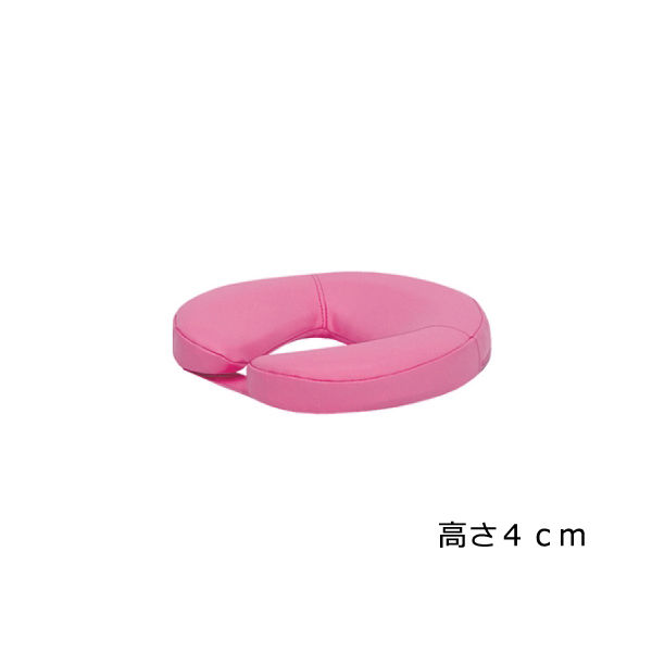 高田ベッド製作所 ニューフェイス 幅29×奥行29×高さ4cm ピンク TB-77C-126 1個 61-3726-17（直送品）